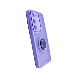 Case with Support Ring for Samsung Galaxy S23 Smoked Purple Case with Support Ring for Samsung Galaxy S23 Smoked Purple